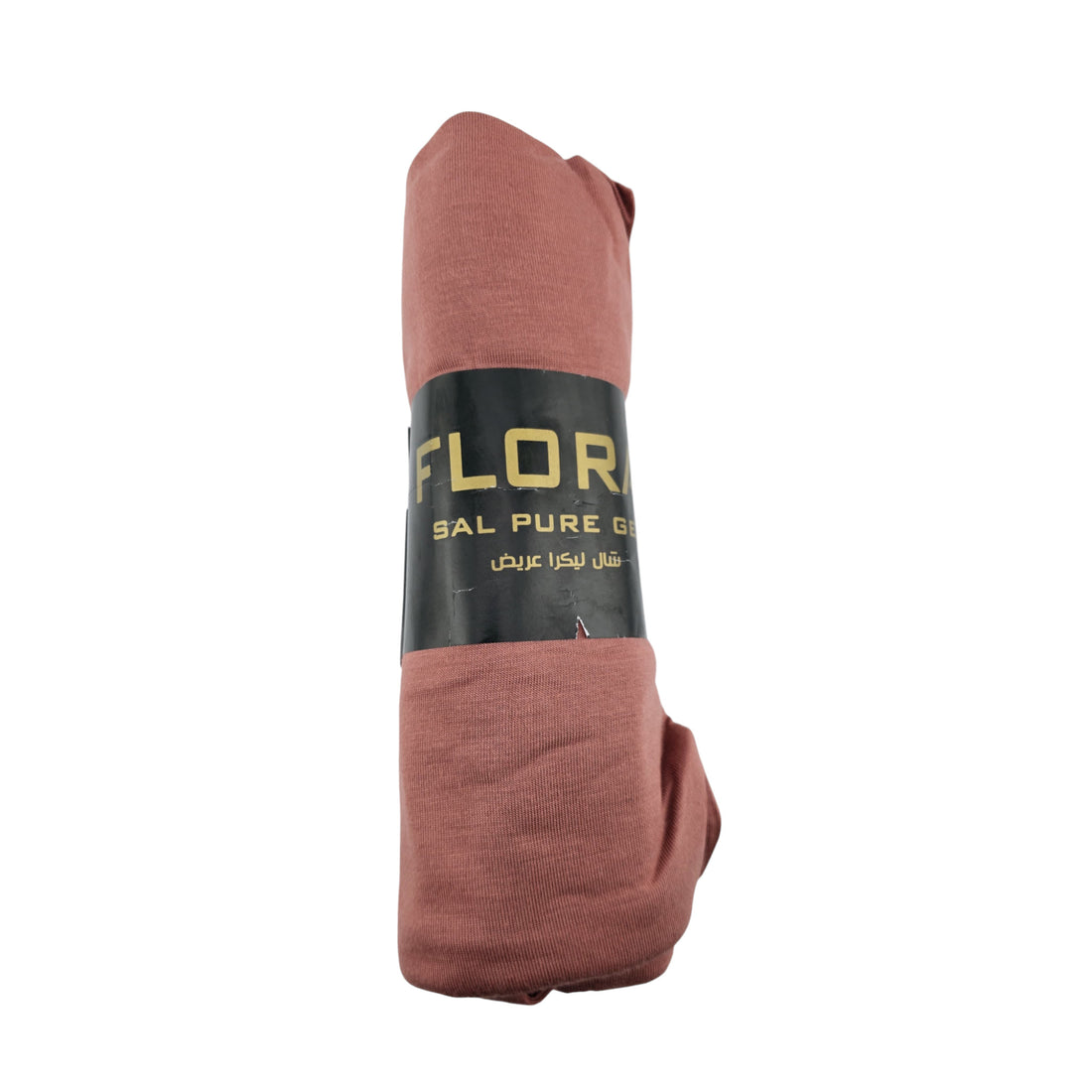 Flora Sal Pure Georgette Scarf in dusty rose