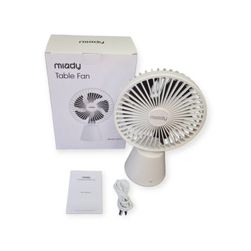 Miady DF01 Rechargeable Table Fan