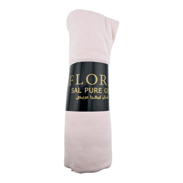 Flora Sal Pure Georgette Scarf – Soft Pink