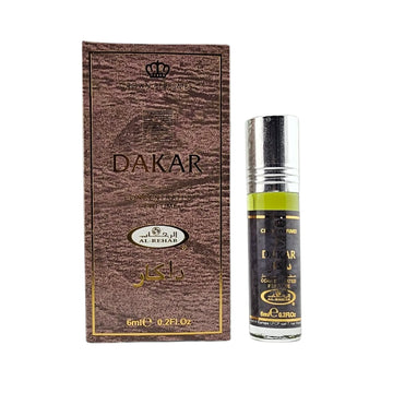 Dakar 6ml Perfume Oil by Al-Rehab – Alcohol-Free Masculine Attar