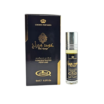 Oud Mirage 6ml Perfume Oil by Al-Rehab – Alcohol-Free Arabian Oud Attar