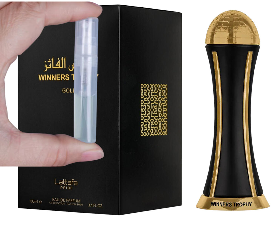 Winners Trophy Gold 3ml Perfume Sample by Lattafa - Al Zahra