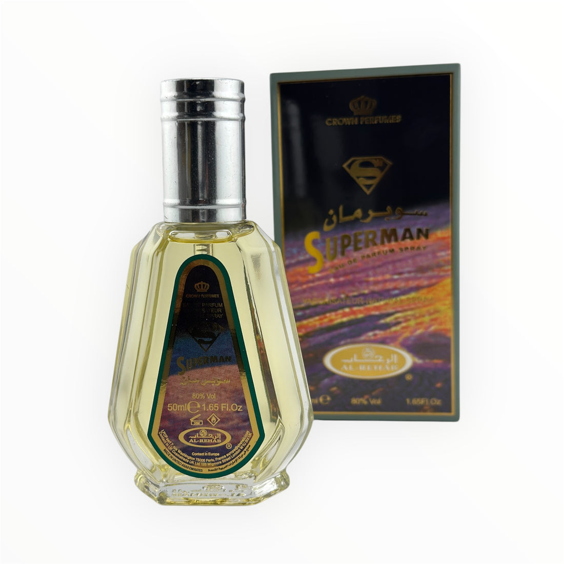 Superman 50ml EDP by Al-Rehab – Bold and Dynamic Men's Perfume