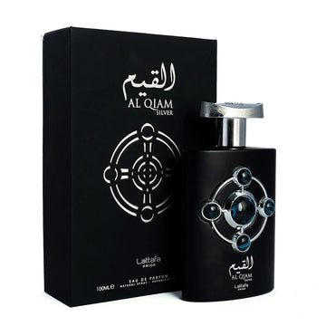 Al Qiam Silver by Lattafa – 100ml Unisex Eau de Parfum Bottle