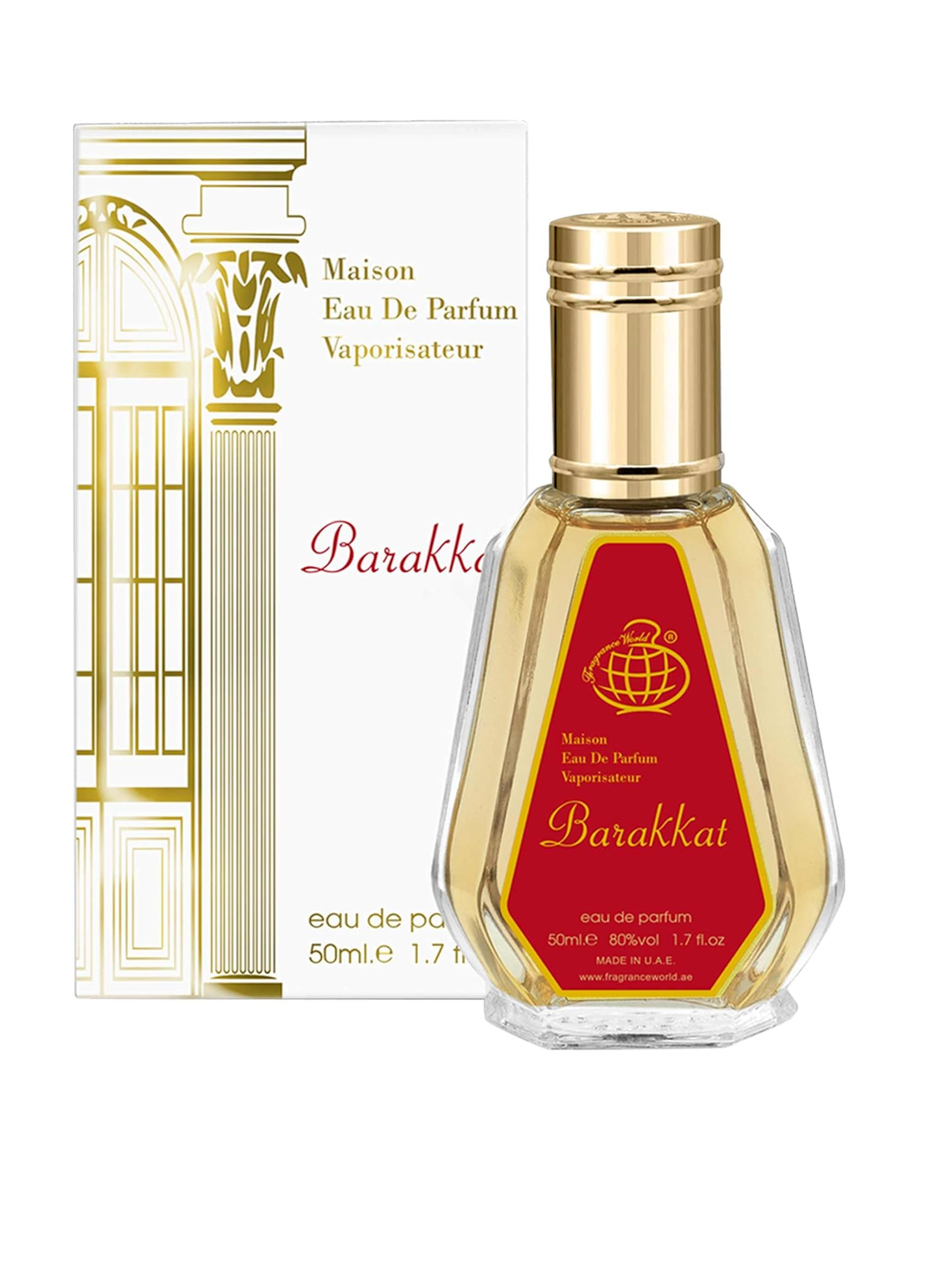 Barakkat Rouge 540 Eau de Parfum by Fragrance World – Unisex Perfume 50ml