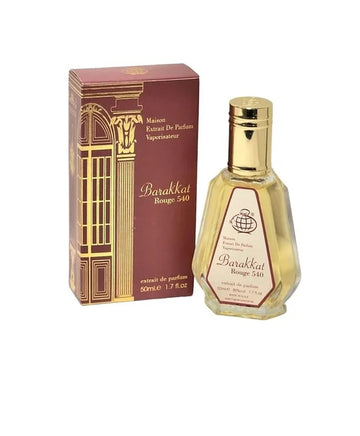 Barakkat Rouge 540 Extrait de Parfum by Fragrance World – 50ml Unisex Fragrance