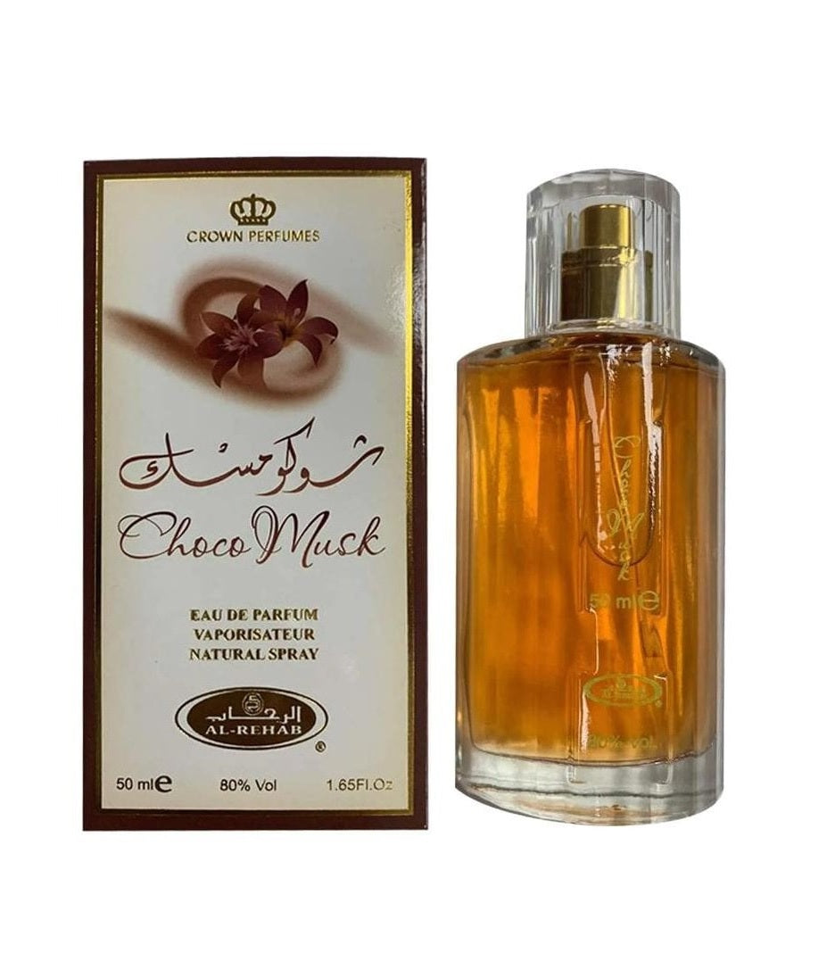 Choco Musk Eau de Parfum 50ml – Unisex Chocolate and Vanilla Fragrance