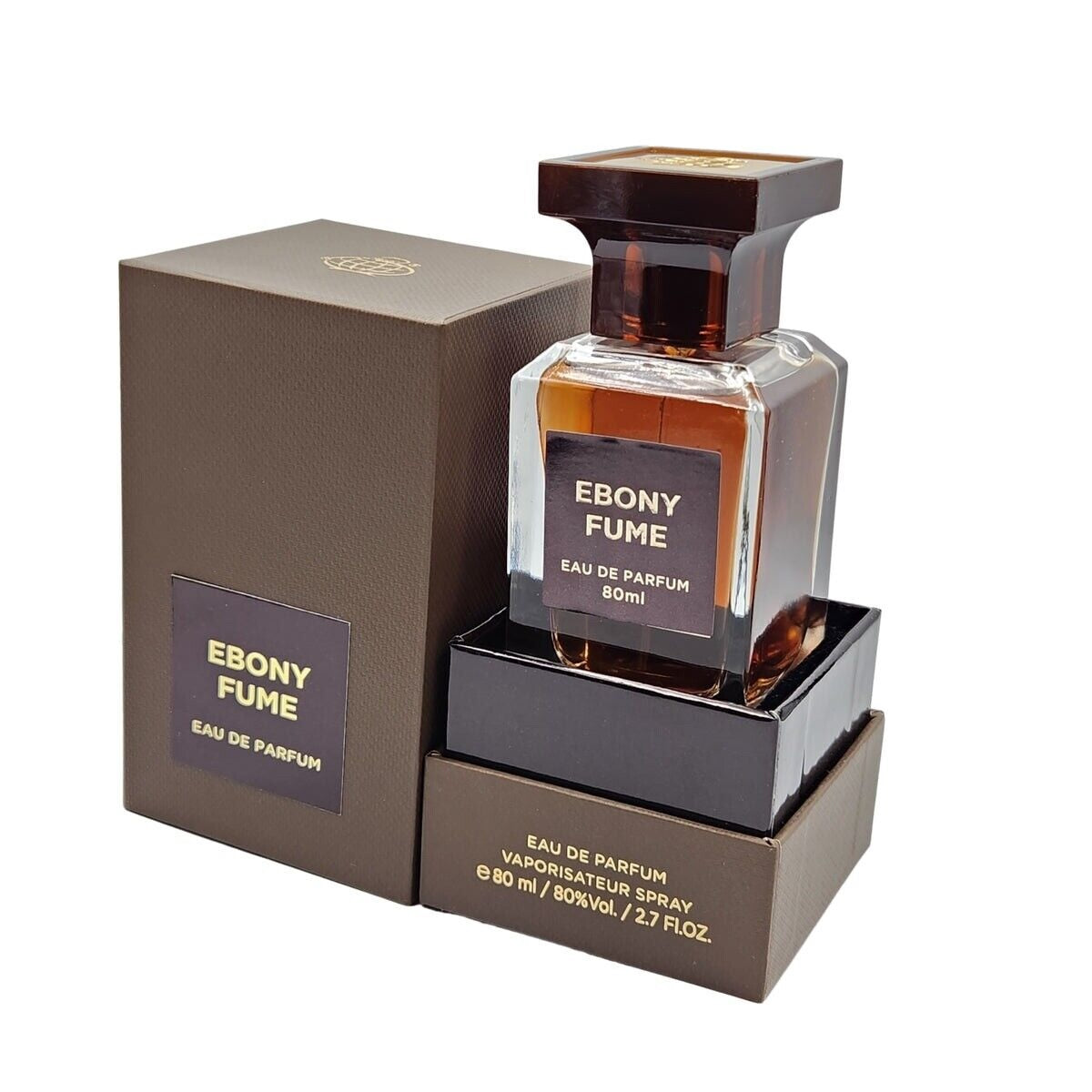 Ebony Fume 80ml EDP by Fragrance World – Unisex Eau de Parfum