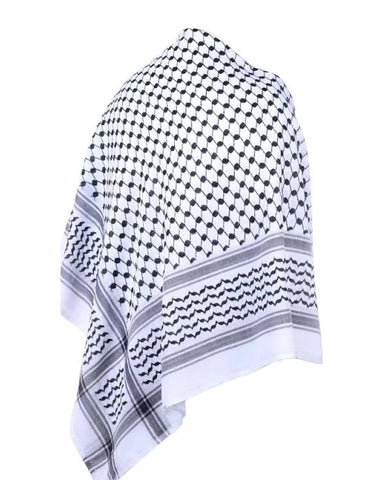 Palestinian Keffiyeh Scarf Mens Women Palestinian Head Neck Wrap