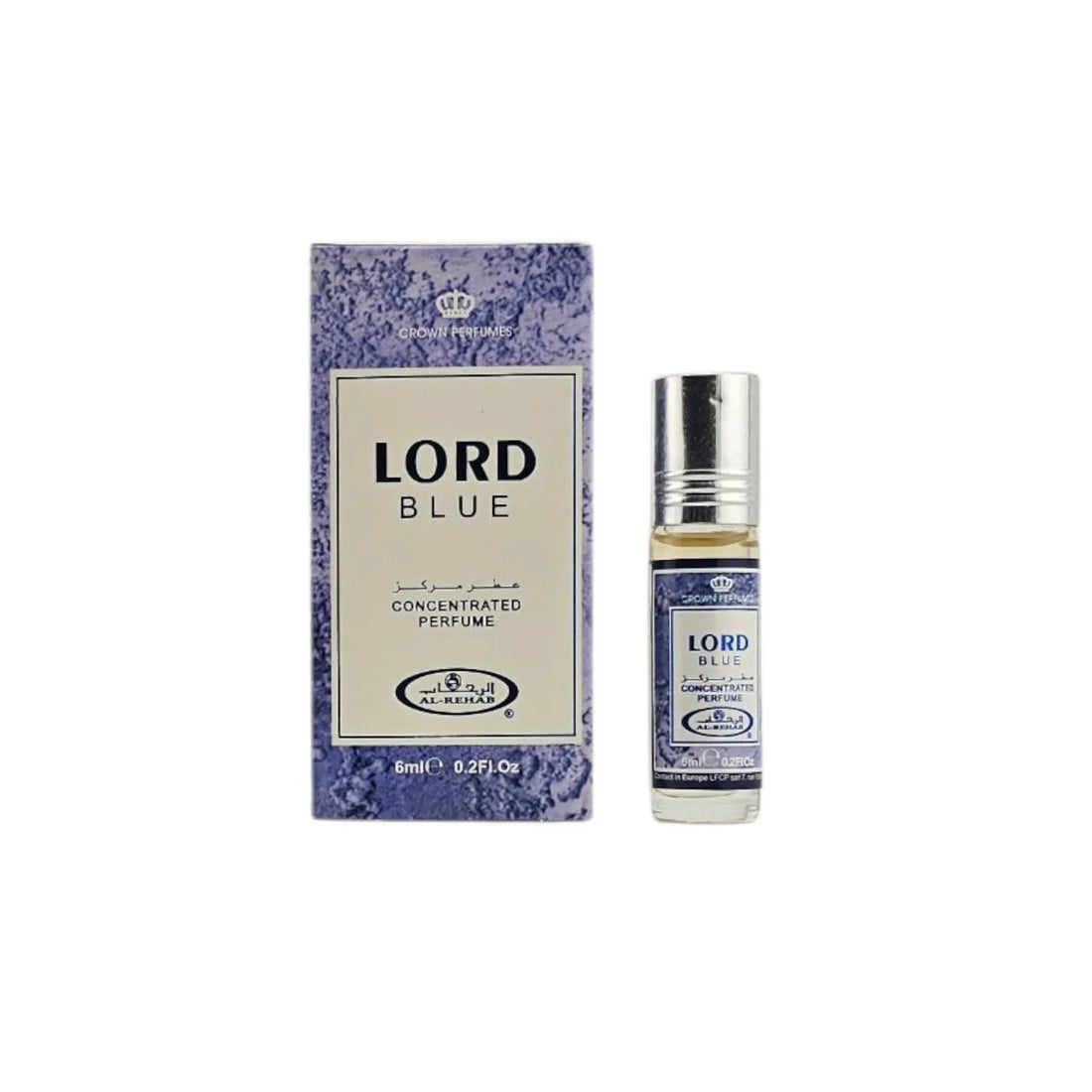 Lord Blue 6ml Perfume Oil by Al-Rehab – Fresh & Light Fragrance