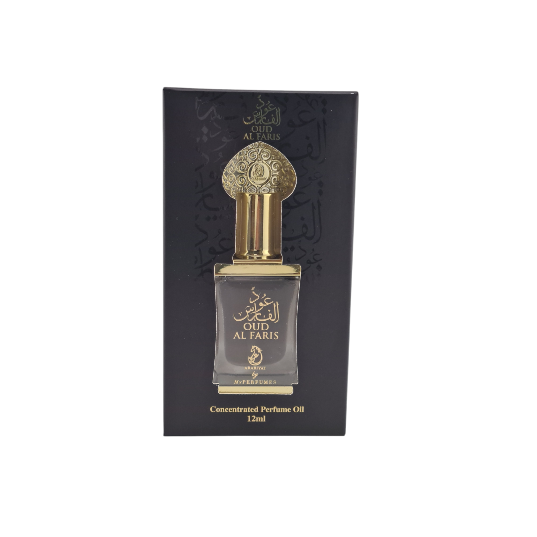 Oud Al Fares Arabiyat by My Perfumes – 12ml Concentrated Perfume Oil Bottle