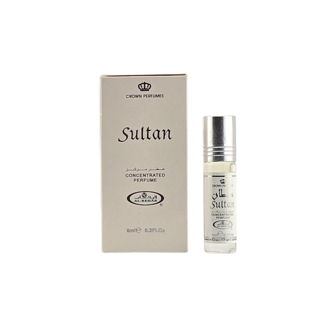 Sultan 6ml Perfume Oil by Al-Rehab – Fresh & Woody Fragrance