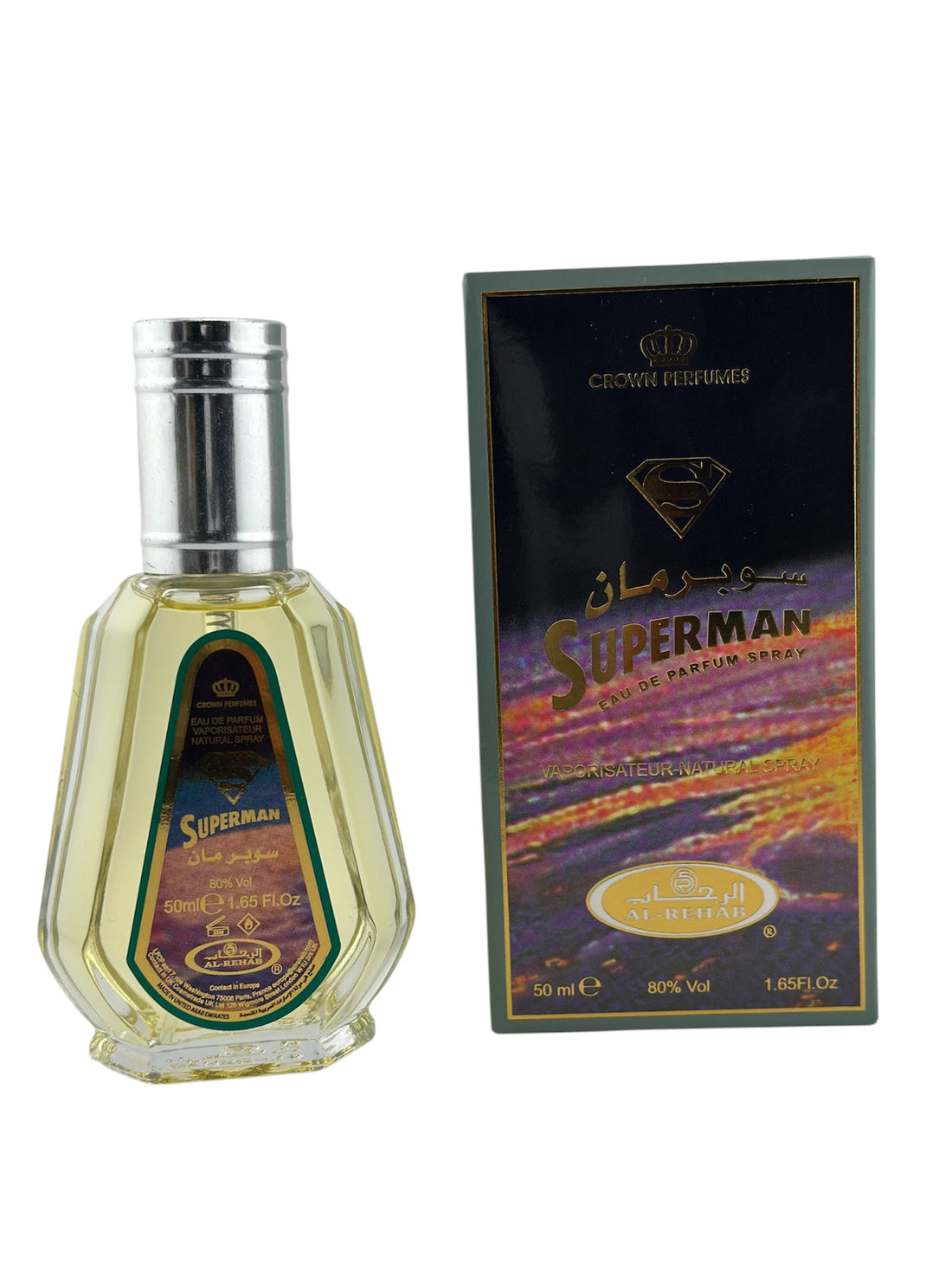 Superman 50ml EDP by Al-Rehab – Bold and Dynamic Men's Perfume