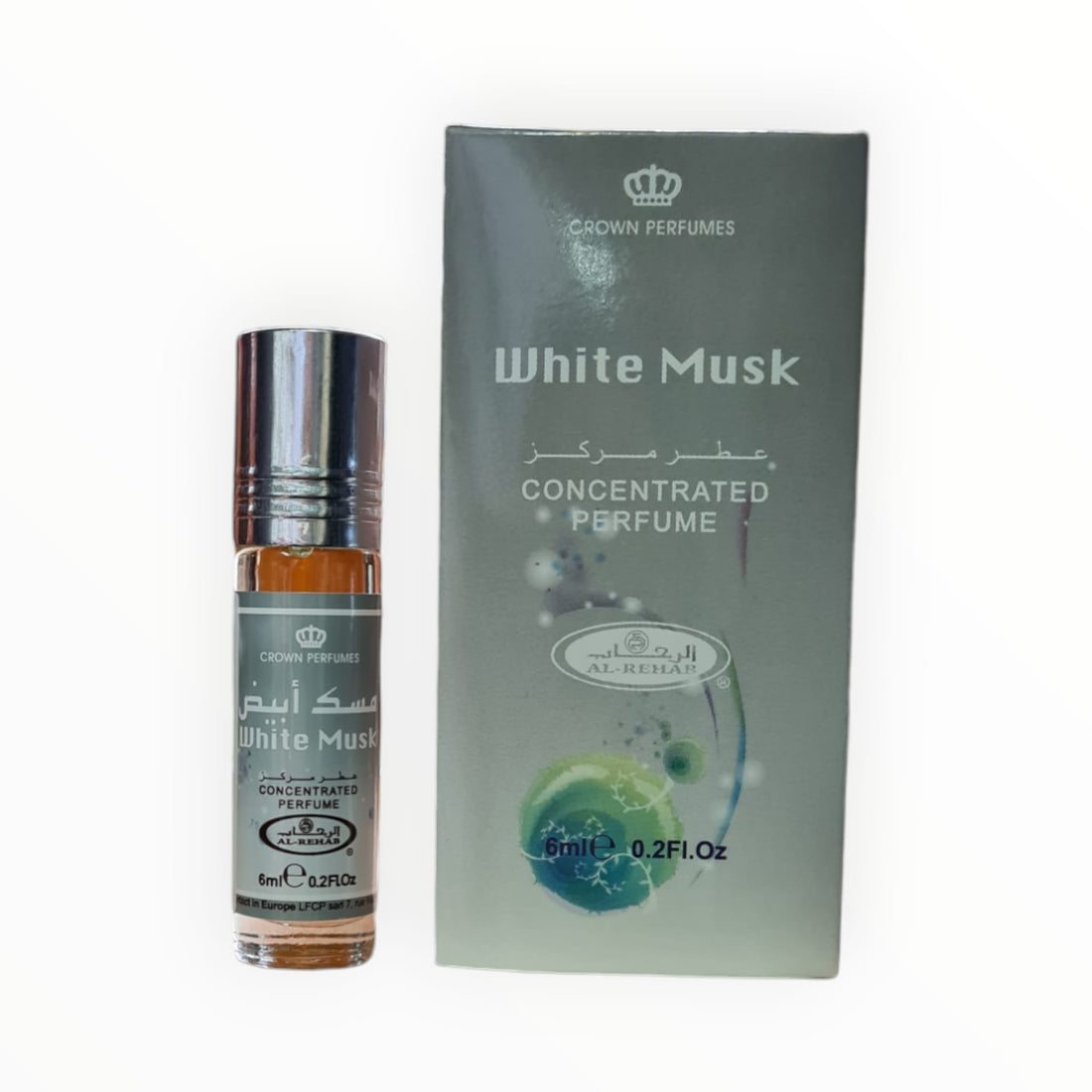 White Musk 6ml Roll-On Perfume Oil by Al Rehab