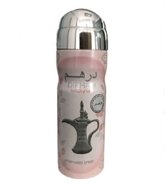 Dirham Wardi Ard Al Zaafaran Oud Scented  Deodorant Body Spray Body Mist 200 ml
