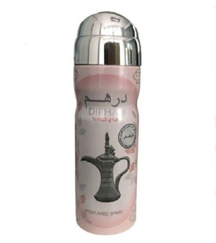 Dirham Wardi Ard Al Zaafaran Oud Scented  Deodorant Body Spray Body Mist 200 ml