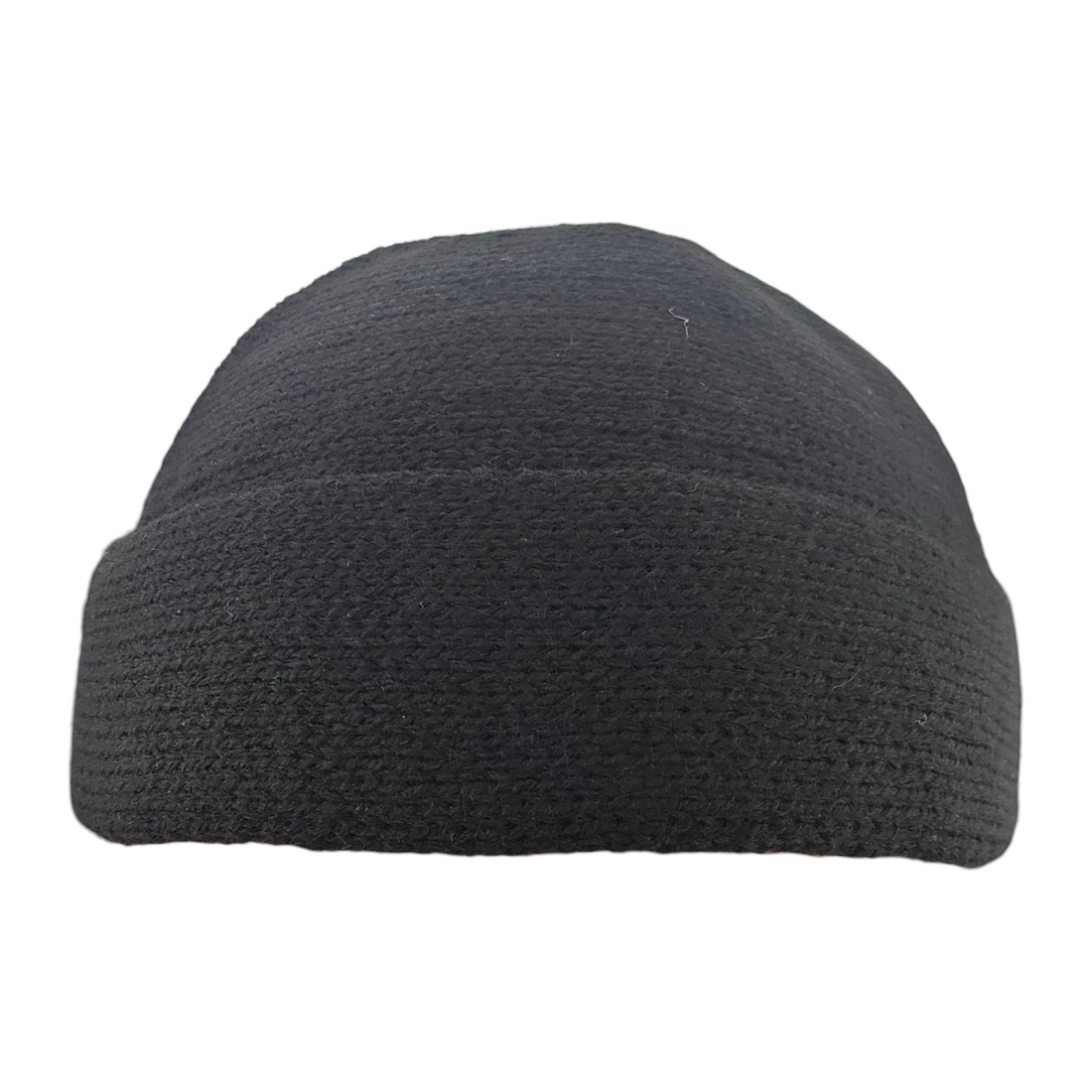 Wool-Velvet Turkish Prayer Hat – Black Kufi for Men