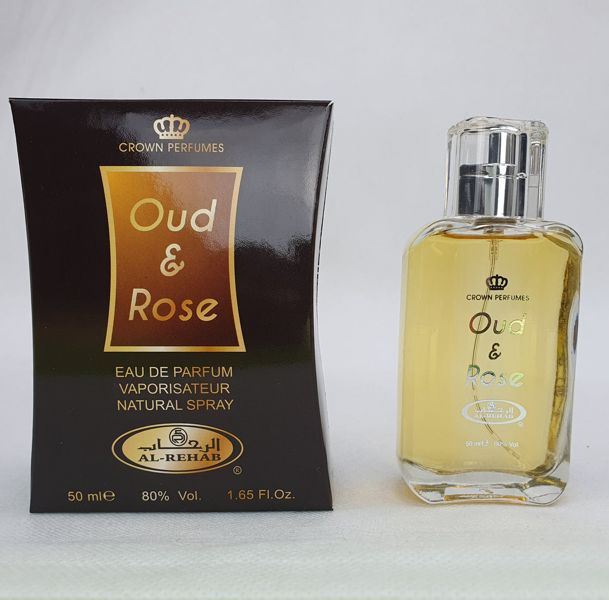 Oud & Rose Eau de Parfum Spray By Al Rehab | Al Zahra