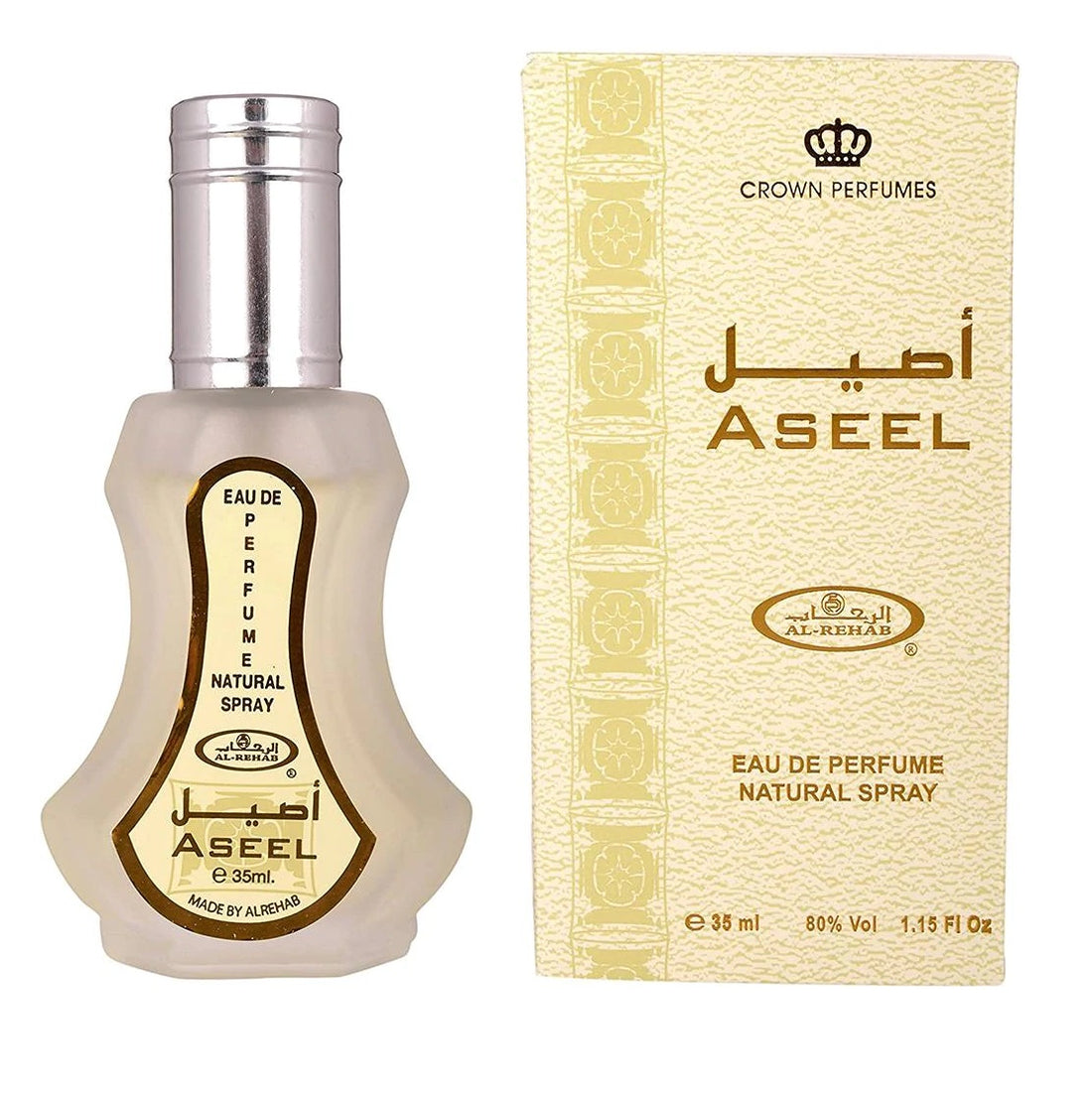 Aseel 35ml EDP by Al-Rehab – Elegant Unisex Perfume Spray