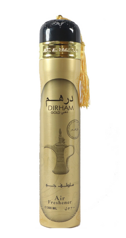 Dirham Gold Air Freshener 300ml by Ard Al Zaafaran| Al Zahra