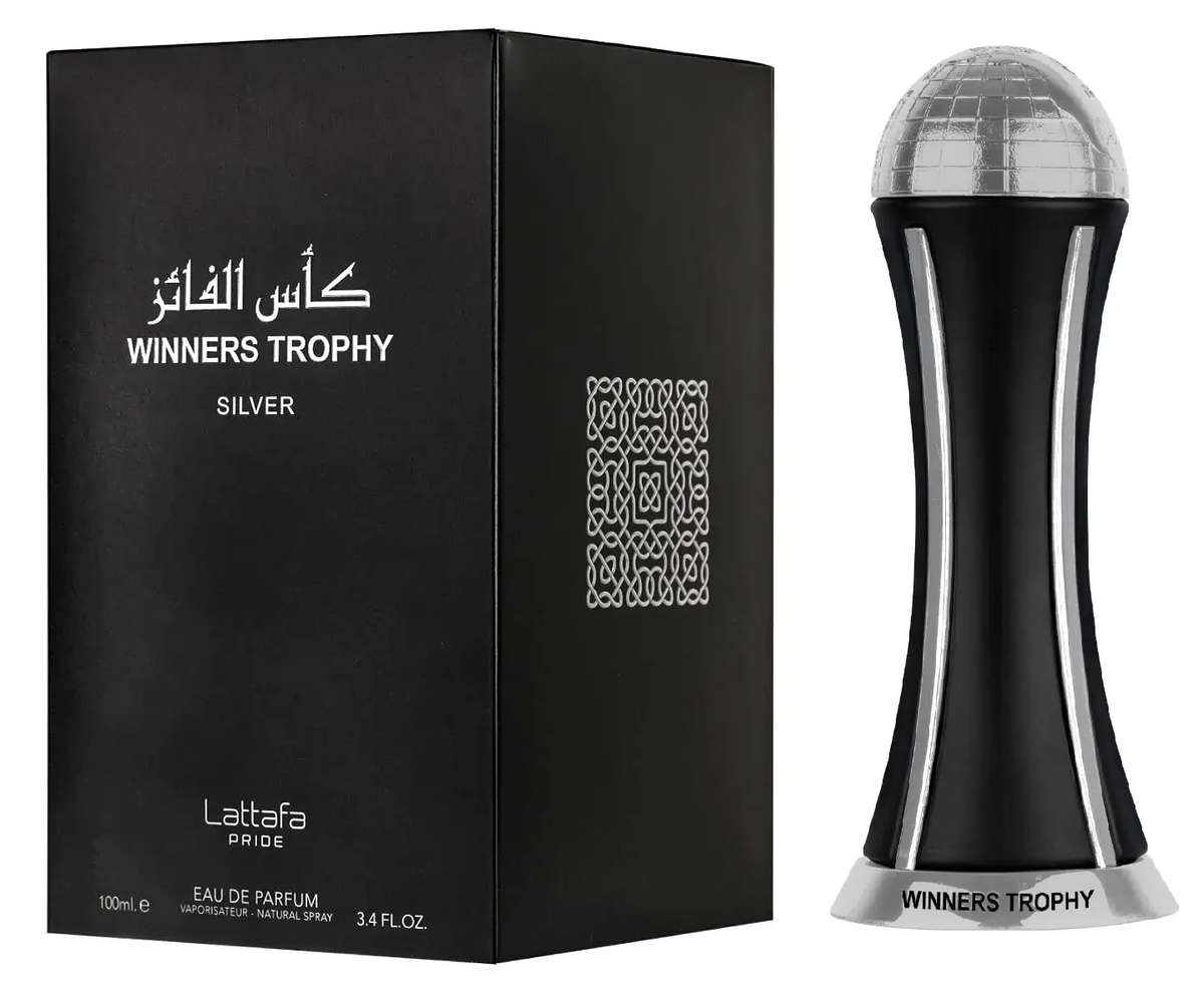 Winners Trophy Silver Perfume 100ml EDP by Lattafa Pride