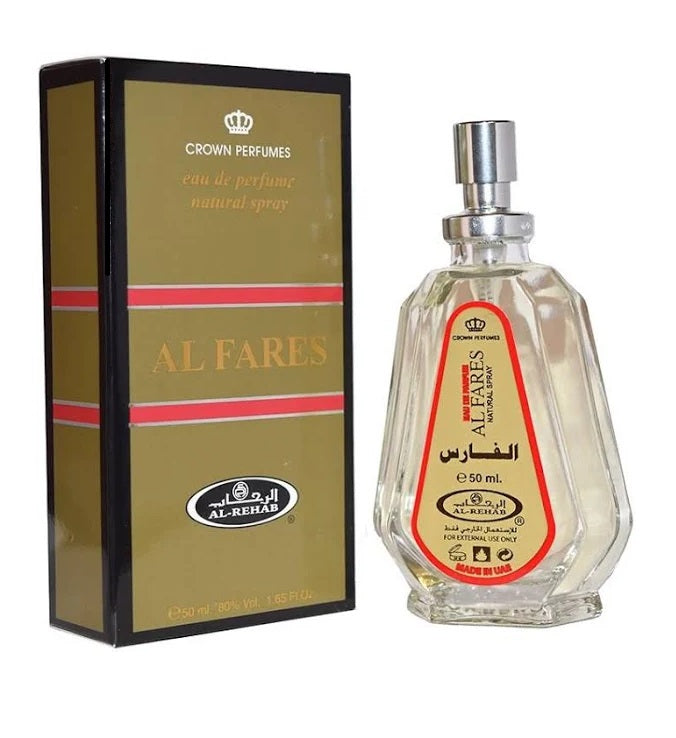 Al Fares 50ml EDP by Al-Rehab – Unisex Eau de Parfum