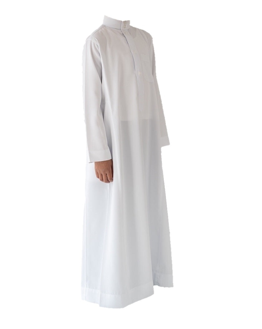 AL Haramain|White Thobe | Jubbah