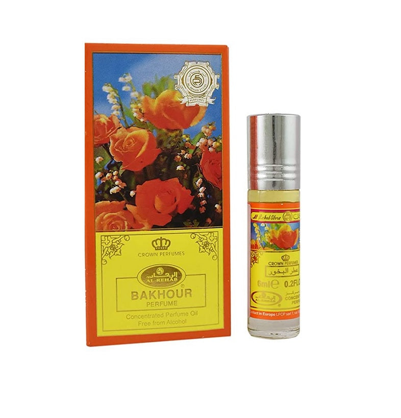 Bakhour 6ml perfume oil Roll on by Al rehab