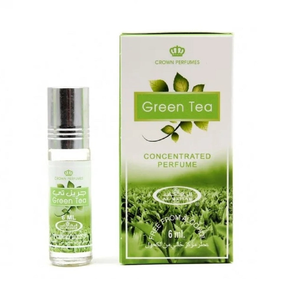 Green Tea 6ml Perfume Oil by Al Rehab