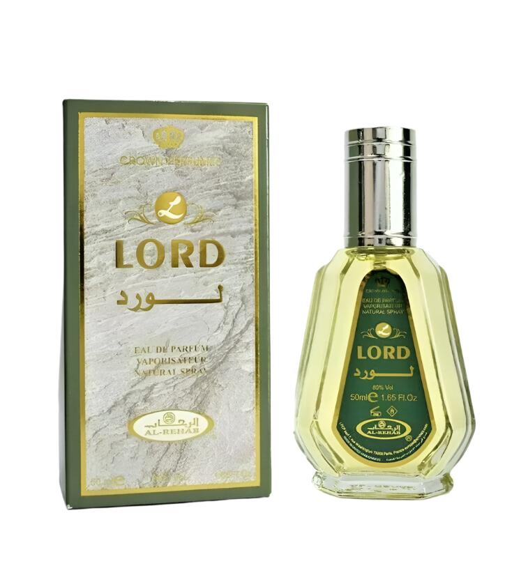 Lord 50ml EDP by Al-Rehab – Distinctly Masculine Perfume Spray