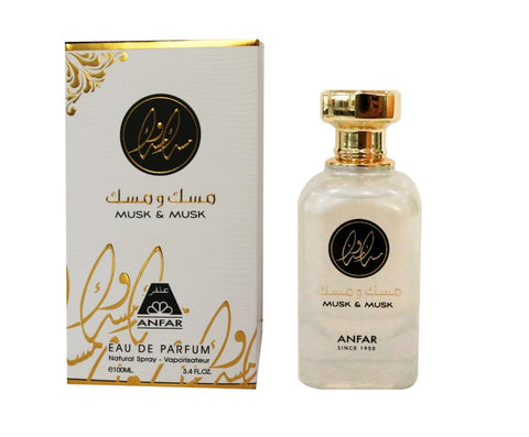 Musk & Musk 100ml Perfume by Anfar