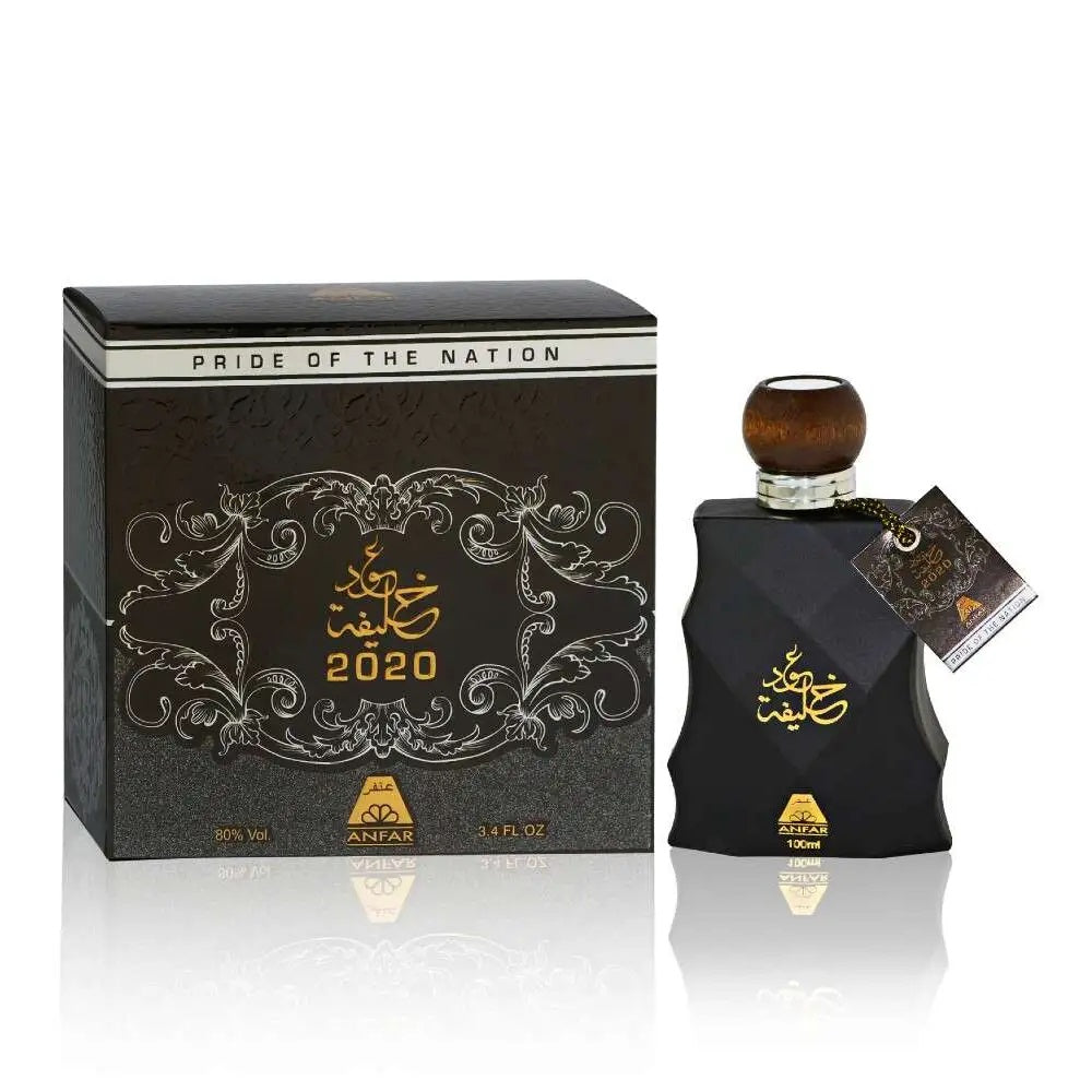 Oudh Khalifa 2020 Black 100ml (EDP) By Anfar| AL Zahra | Perfume