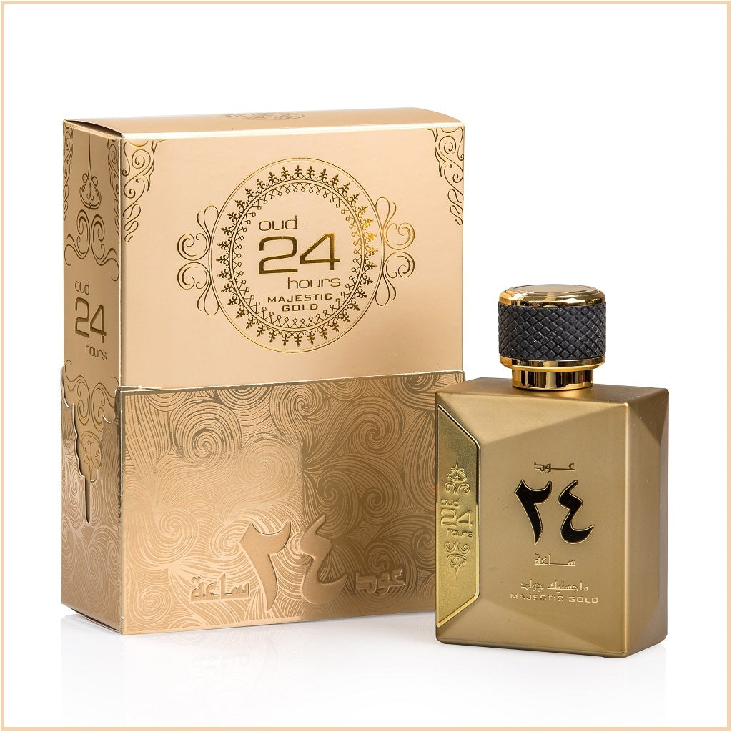 Oud 24 Hours Majestic Gold 100ml By Ard Al Zaafaran [EDP]