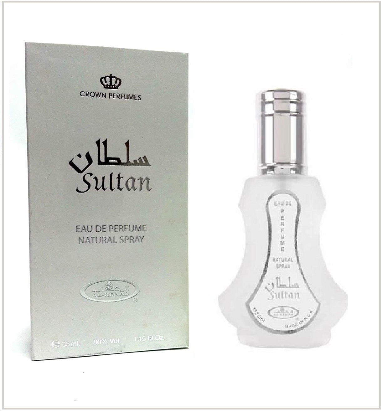 Sultan Eau de Parfum by Al Rehab – Unisex Perfume 35ml