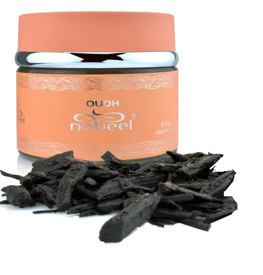 Oudh Nabeel Bakhoor Incense 60g | Al Zahra | Incense